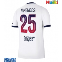 Paris Saint-Germain Nuno Mendes #25 Gostujuci Dres 2026-27 Kratak Rukav